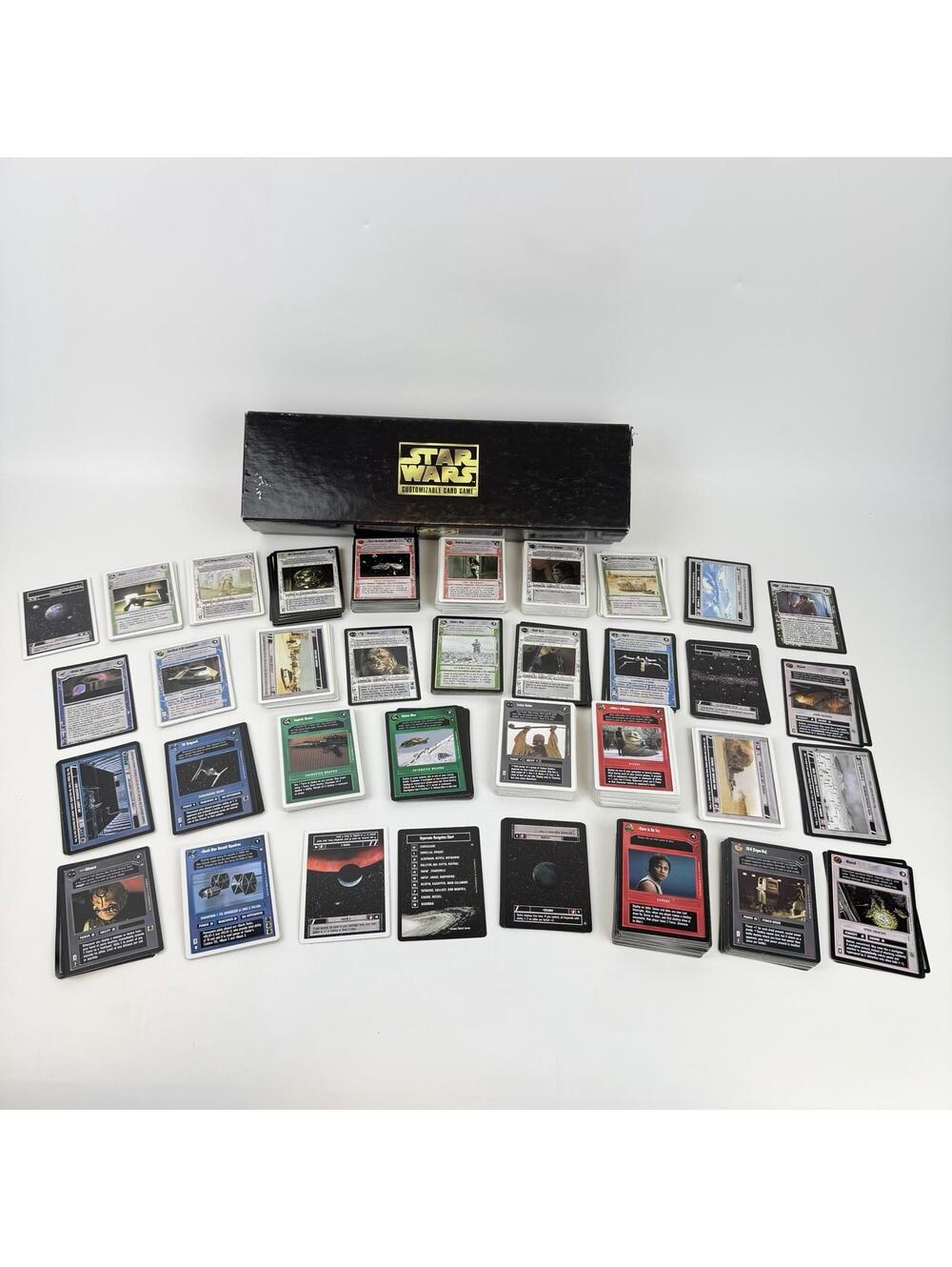 Star Wars Customizable Card Game Cards Lot Of 600 Cards -  Some Duplicates
